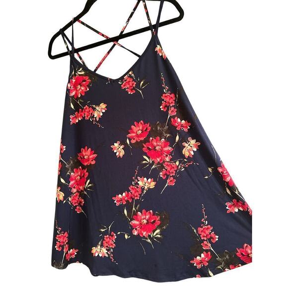 Papermoon Women's Basima Back Sleeveless Floral Tank Top Size 3X Multicolor NWT - Picture 4 of 8